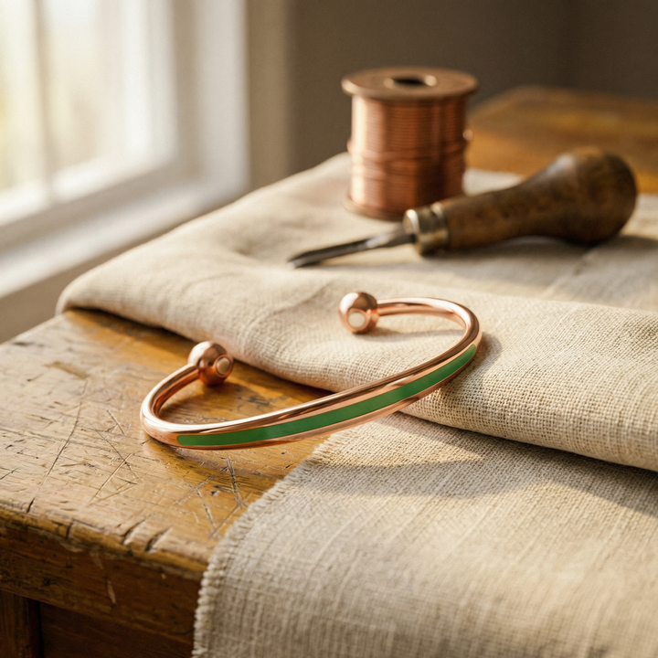 Noosa Lane Jade Copper Bracelet