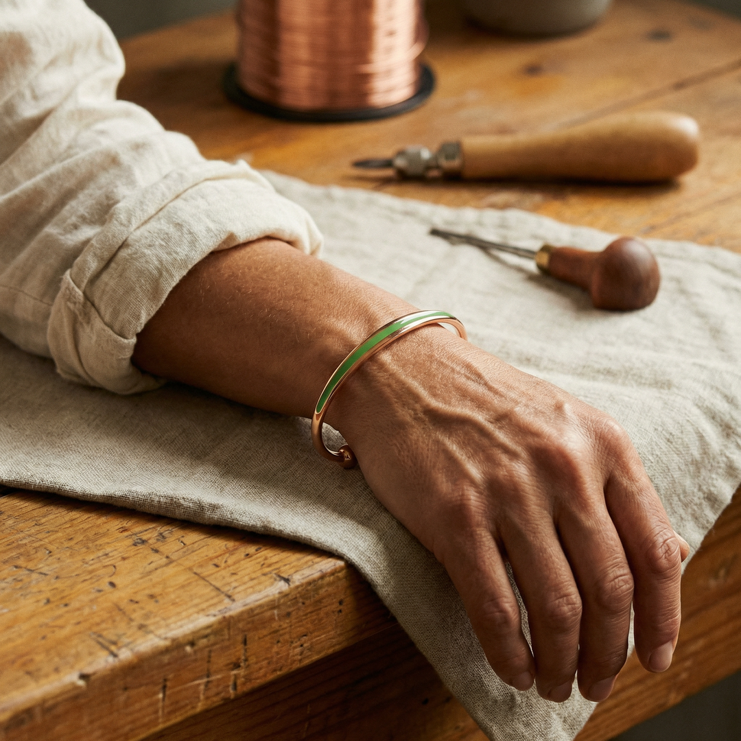 Noosa Lane Jade Copper Bracelet