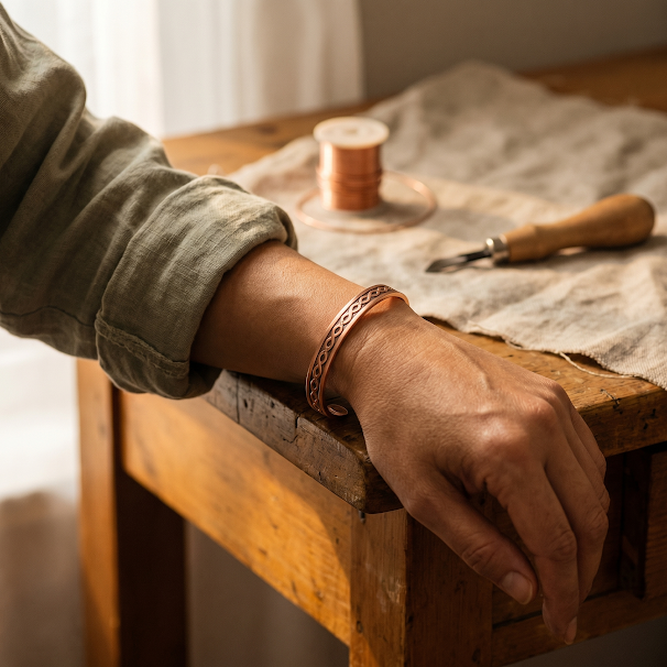 Noosa Lane Current Copper Bracelet