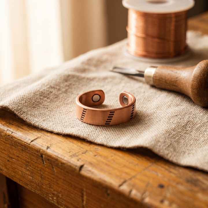 Noosa Lane Hearth Copper Ring