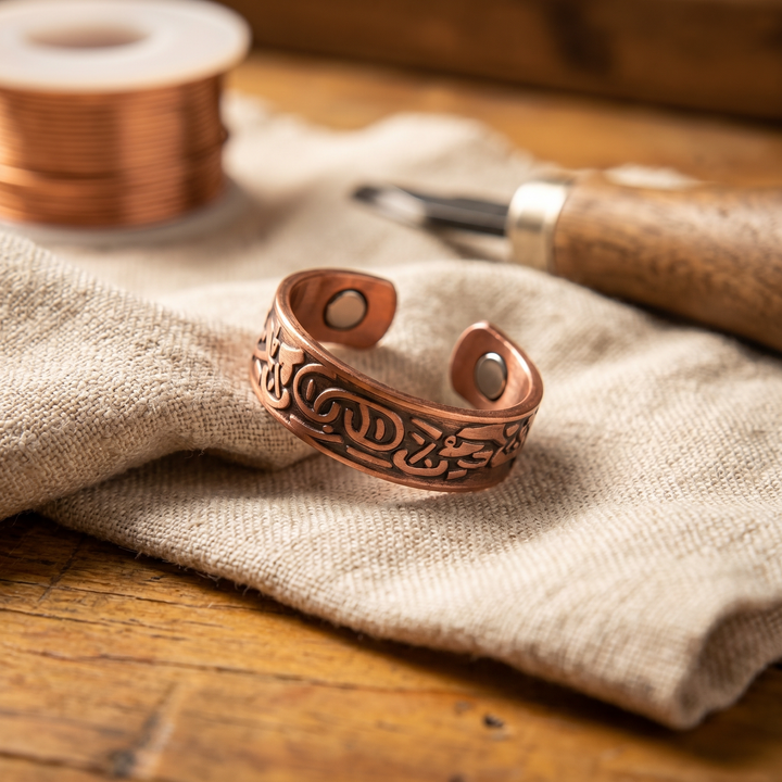 Noosa Lane Burr Copper Ring