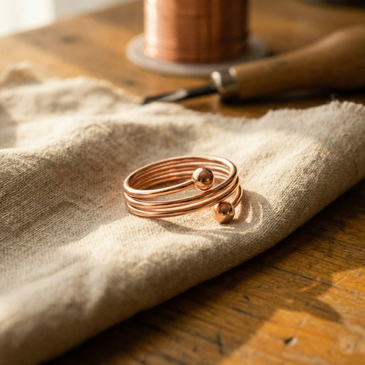 Noosa Lane Silt Copper Ring