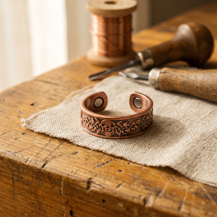 Noosa Lane Clag Copper Ring