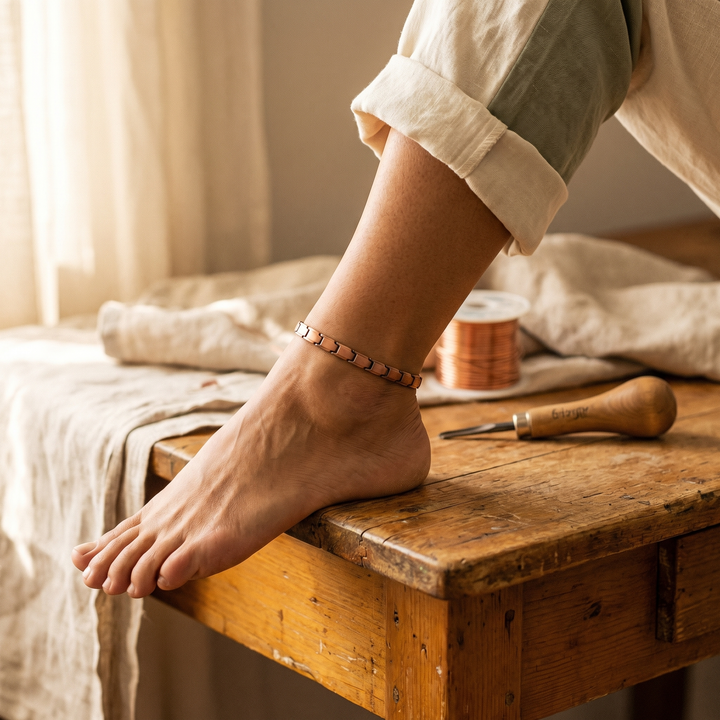 Noosa Lane Shore Copper Anklet