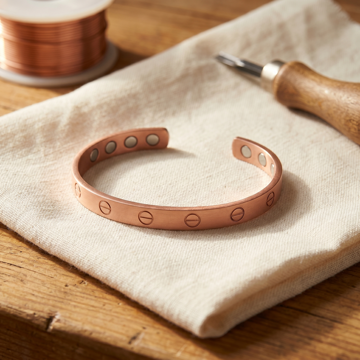 Noosa Lane Bolt Copper Bracelet