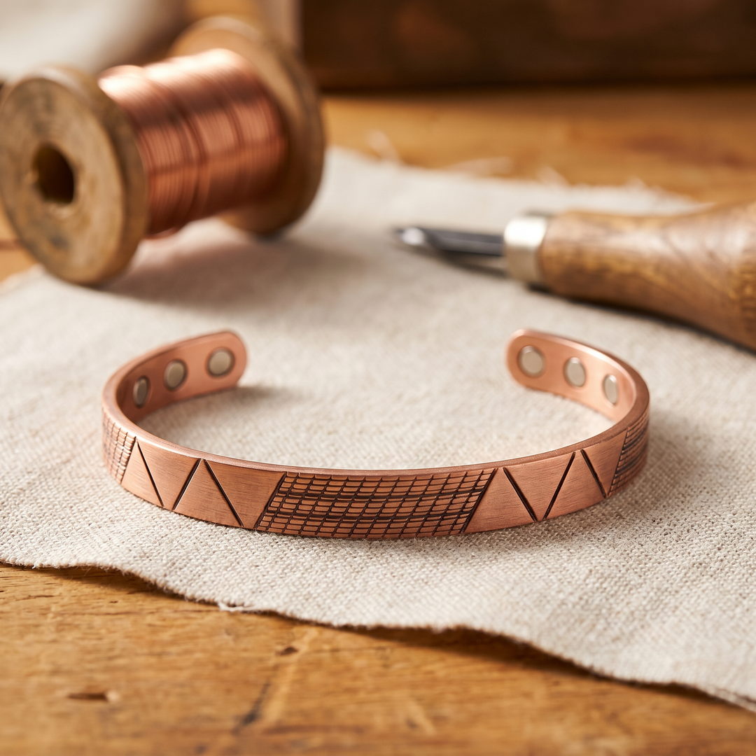 Noosa Lane Crest Copper Bracelet