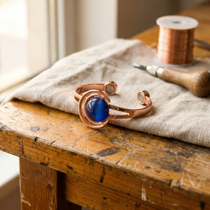Noosa Lane Sphere Copper Bracelet