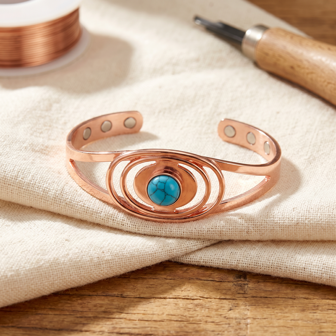 Noosa Lane Sedge Copper Bracelet