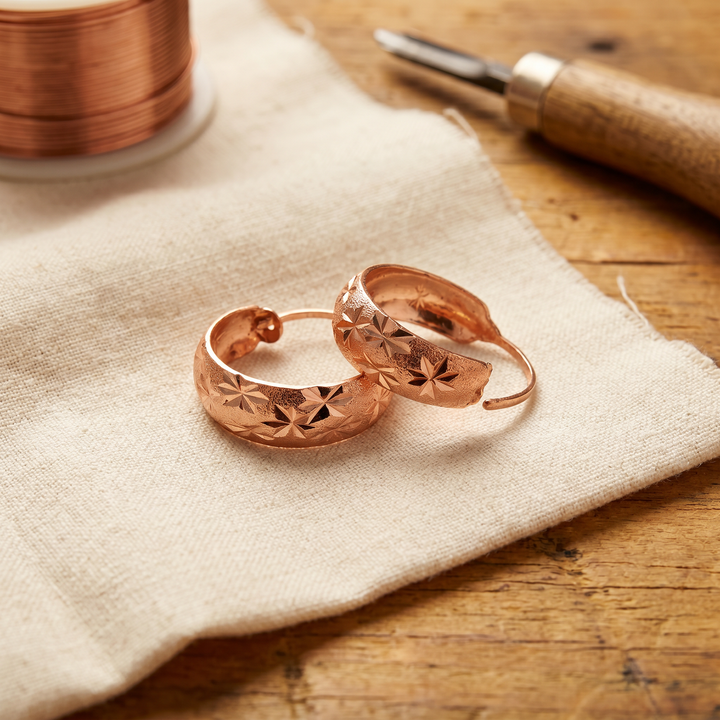 Noosa Lane Dew Copper Earrings