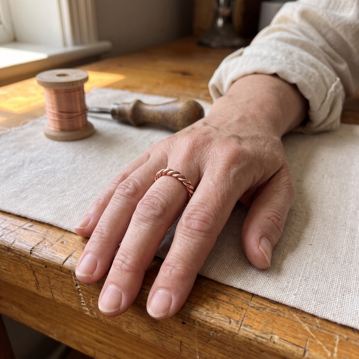 Noosa Lane Copper Tensor Ring