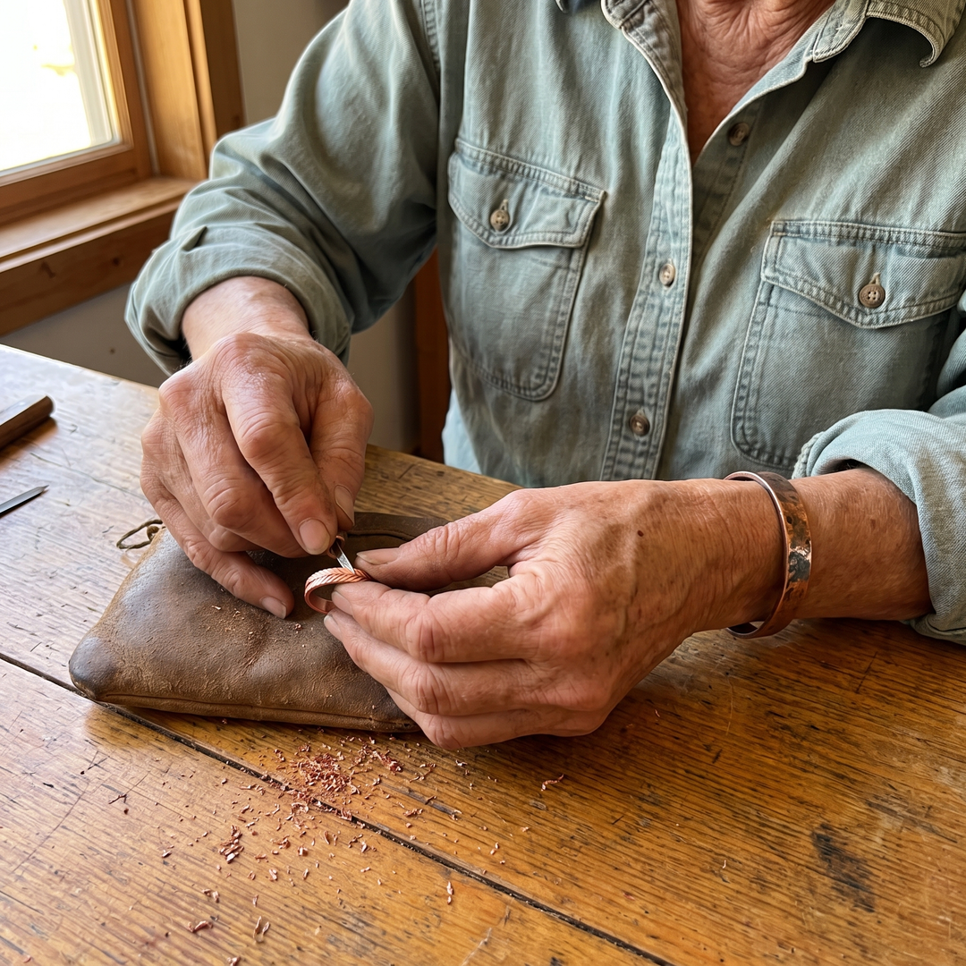 Noosa Lane Root Copper Ring