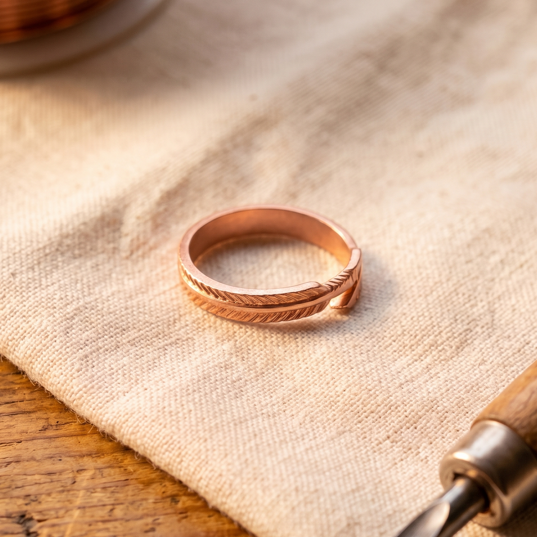 Noosa Lane Root Copper Ring