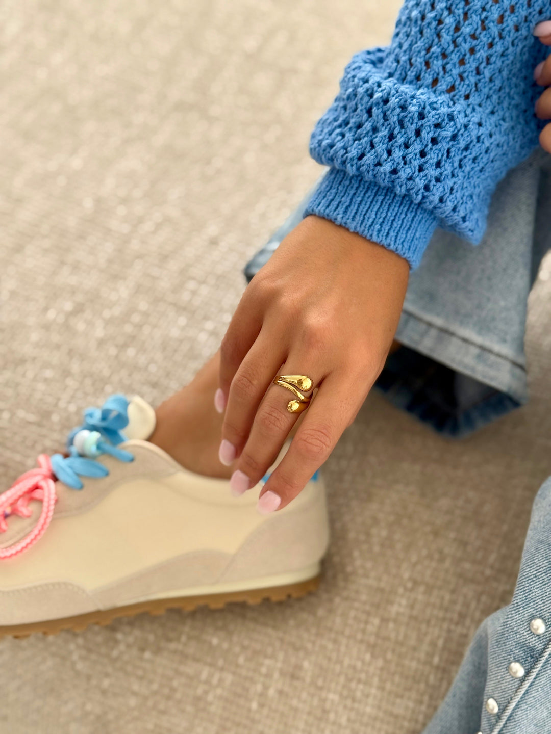 Bague « GOUTTE » GOLD